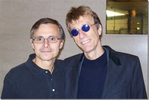 Enzo Lo Piccolo e Robin Gibb ad Amsterdam, 22 ottobre 2010