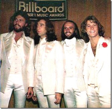 I fratelli Gibb: (da sinistra) Barry, Robin, Maurice ed Andy
