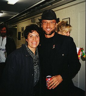 BBC, London 2001   (284Wx314H) - With Elisabetta Mettuno after the BBC live concert. 